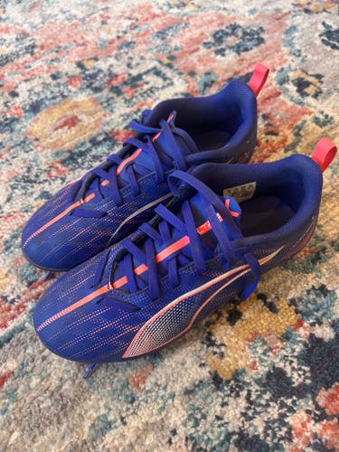 Puma Junior Ultra 5 FG Soccer Cleats Lapis Lazuli