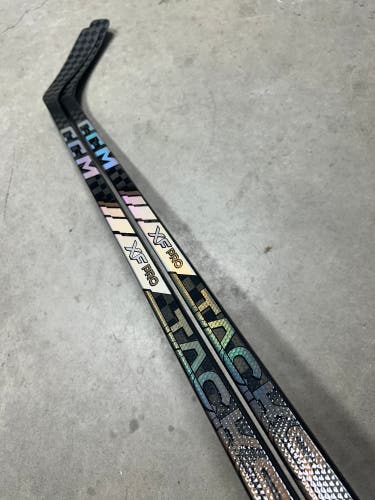 2 PACK 90 Flex Pro Kane Curve Senior CCM XF Pro Right Hand Hockey Stick (New) Pro Stock