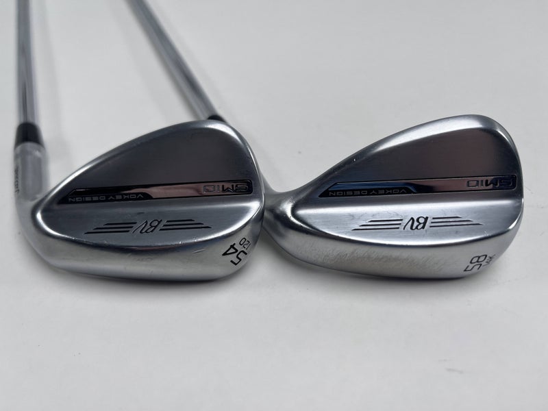Titleist Vokey SM10 Tour Chrome Wedge Set 54* 12 58* 14 Vokey Steel Mens RH
