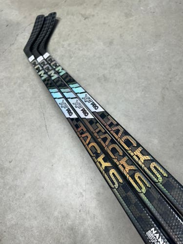 3 PACK 90 Flex Pro Kane Curve Senior CCM XF Pro Right Hand Hockey Stick (New) Pro Stock