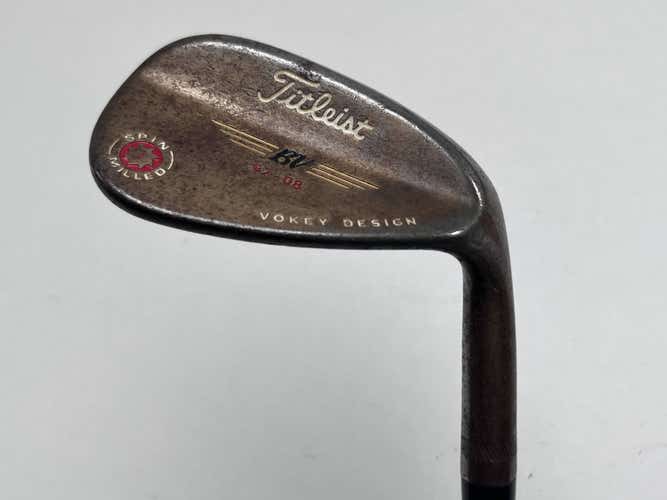Titleist Vokey Spin Milled Oil Can 2009 Wedge 52* 8 Bounce Wedge Steel Mens RH