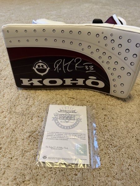 Patrick Roy Autographed Replica KOHO Goalie Blocker COA Upper Deck ...