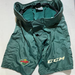 CCM PP90 Pro Stock Pants Shell Minnesota Wild Medium (Used) 50275