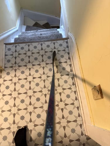 Senior True HZRDUS Smoke Left Hand Hockey Stick P86 75 Flex Pro Stock (Used)