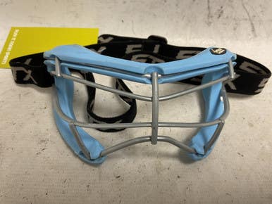 Used STX 4 SIGHT PLUS-S Lacrosse Facial Protect Carolina Blue Youth 11855-S000200298