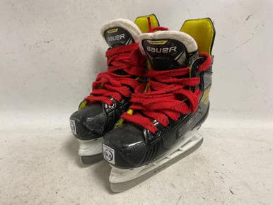 Used Bauer SUPREME 3S Youth Hockey Skate Youth 11.5 11855-S000200294