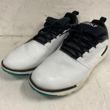 Used Skechers 54523 Mens Golf Shoes White Senior 10.5 11855-S000200268
