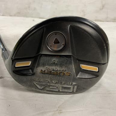 Used Adams Golf IDEA BLACK SUPER HYBRID Mens Hybrid Club RH 1 Hybrid 11855-S000200251