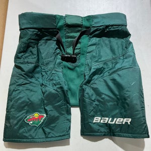 Bauer Supreme 2S Pro Girdle Pro Stock Pants Shell Minnesota Wild Large BOLDY (Used) 35048