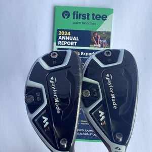 TaylorMade M1 Hybrids Set 3 & 4 (19*-21*) With Fujikura Regular Graphite Shafts