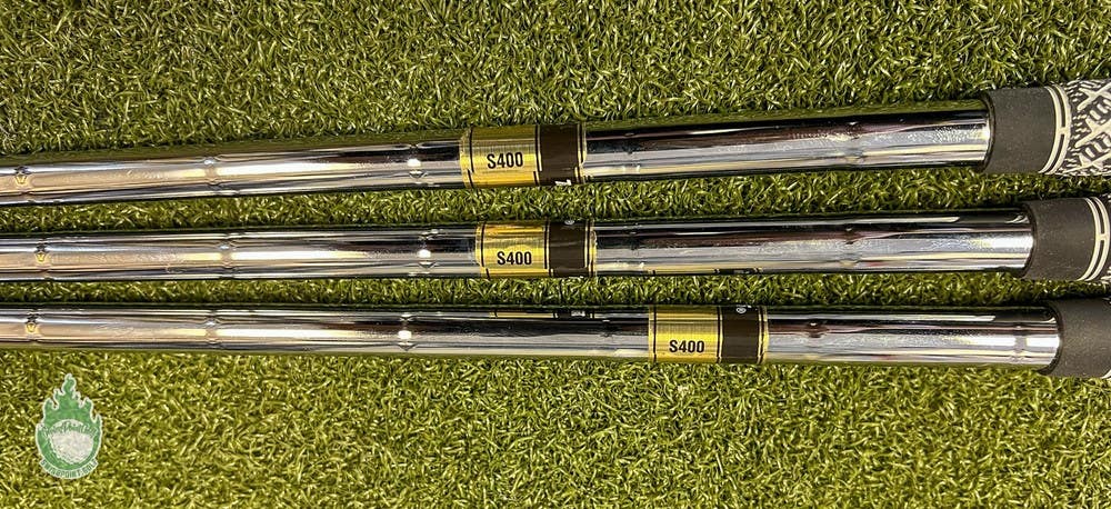 Used Dynamic Gold S400 Stiff Flex Steel Wedge Set Shafts .335