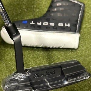 Cleveland HB Soft 2 Black #1 Blade Putter w/ All In Shaft 34" w/ Headcover NEW