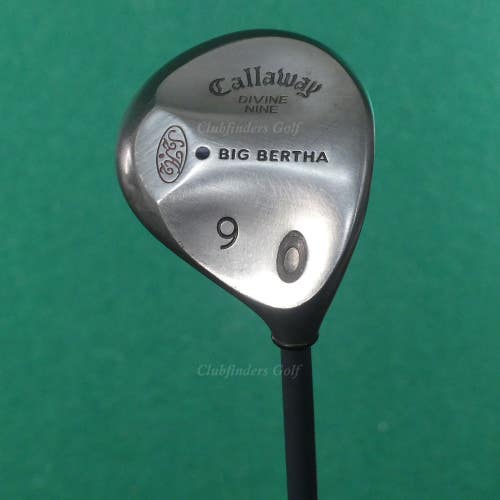 Callaway Original Big Bertha Fairway Divine 9 Wood RCH 90 Graphite Regular
