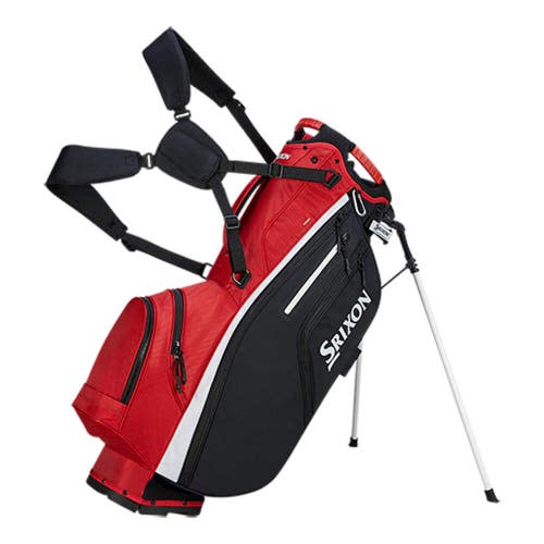 Srixon Premium Stand Carry Golf Bag Red Black Limited Edition New with Tags