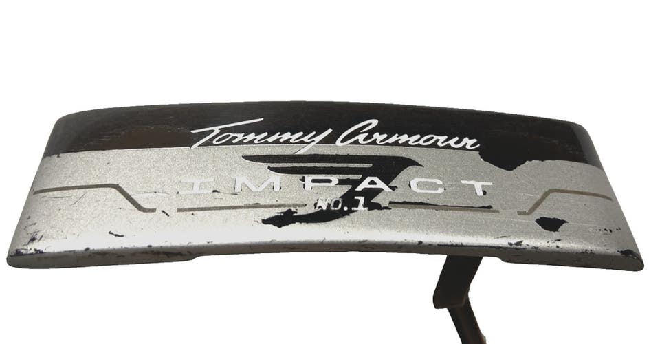 Tommy Armour Impact No 1 CNC Milled Insert Blade Putter RH Graphite 34" New Grip