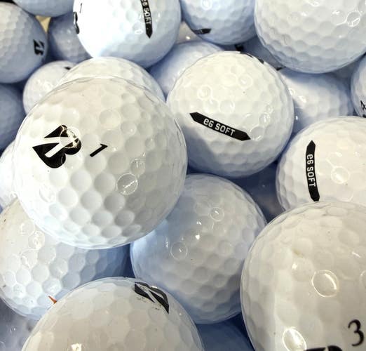 15 Near Mint AAAA White Bridgestone E6 Soft Used/ Recycled Golf Balls