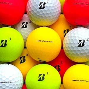 4 Dz Premium AAA Bridgestone E12 Soft Used/ Recycled Golf Balls w/ Asst. Color