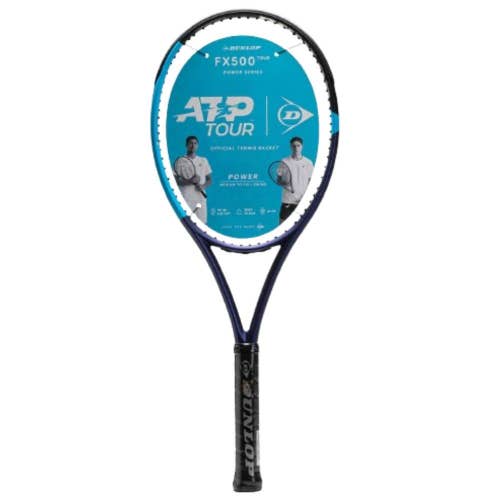 Dunlop FX 500 Tour v26 Tennis Racquet , Black/Blue