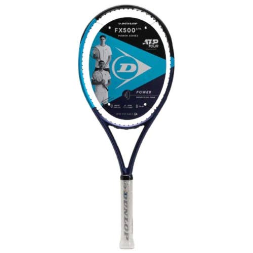 Dunlop FX 500 Lite V26 Tennis Racquet, Black/Blue