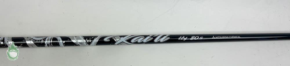 Used Mitsubishi Chemical Kai'li White 80g Stiff Flex Hybrid Shaft No Tip 38.25"