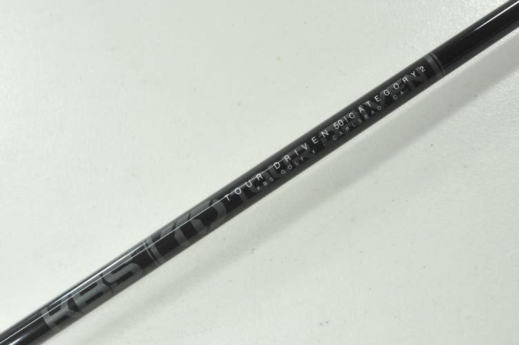 KBS TD Tour Driven Black 50g Cat 2 Regular Flex TaylorMade Driver Shaft # 210859