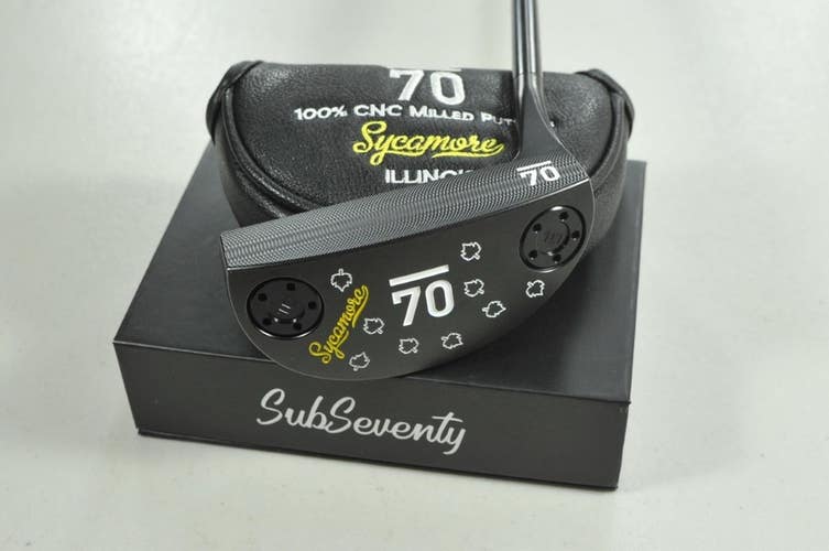 Sub 70 Sycamore 006 Blade 35" Putter RH Steel with Weight Kit and Cover # 207989