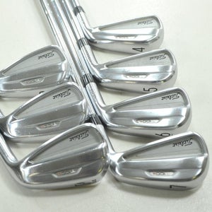 Titleist T100S 2021 4-PW Iron Set X-Stiff Flex Right DG X100 Steel # 209740