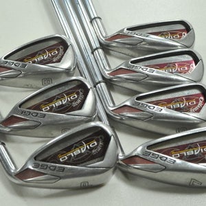 Callaway Diablo Edge 4-PW Iron Set Right Uniflex Steel #209880