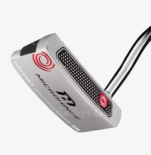 NEW Odyssey 2024 Microhinge Double-Wide 35" Double-Bend Putter w/ HC