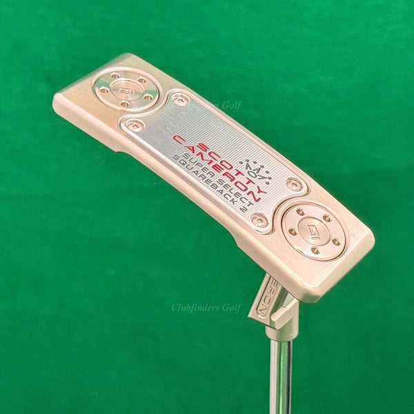 Scotty Cameron Super Select Squareback 2 L-Neck 35" Putter w/Super Stroke & HC