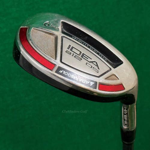 Adams Golf Idea a12 OS 6 Hybrid Grafalloy ProLaunch Blue 60-R Graphite Regular
