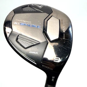 Callaway Ai Smoke Max 9 Wood 24 Cypher Black 50g Senior Flex JumboMax XS