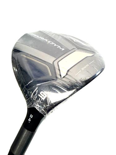 Callaway NEW Paradym 9 Wood 24 Kai'li Red 50g Stiff Flex Fairway Wood