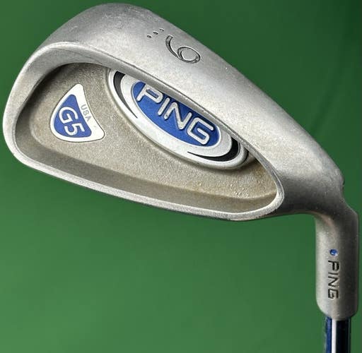PING G5 Blue Dot Individual 9-Iron Steel Cushin Stiff Right Hand (+.5", 1* Up)