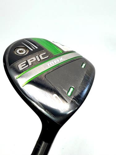 Callaway Epic Max 9 Wood 23 Cypher Green 40g Senior Flex Fairway Wood