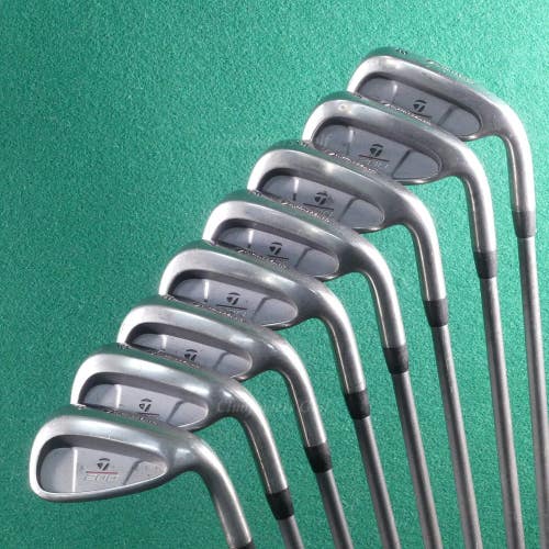 TaylorMade 200 Steel 3-PW Iron Set Factory Lite S-90 Graphite Stiff
