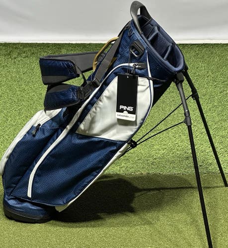 PING Hoofer Lite 4-Way Stand Carry Golf Bag Color: Blue Coral - No Logo - NEW!