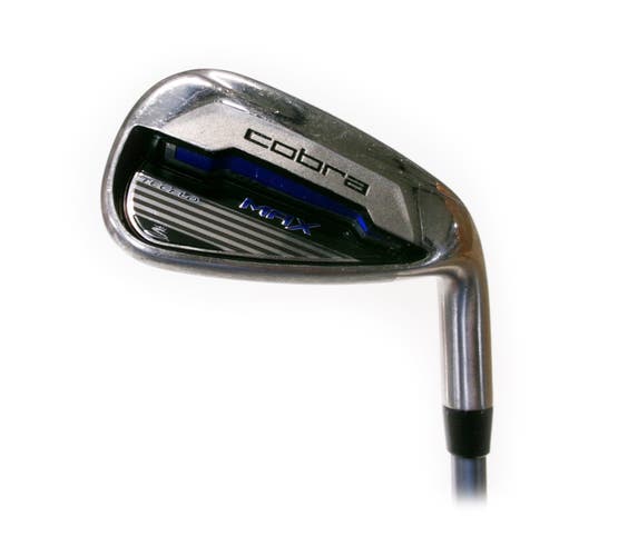 Cobra Max Single 8 Iron Graphite Matrix White Tie X4 Regular Flex