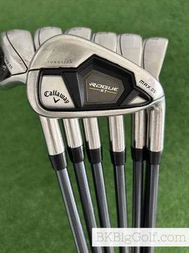 Callaway Rogue ST Max OS Iron Set 5-A / Recoil F3 Regular Graphite