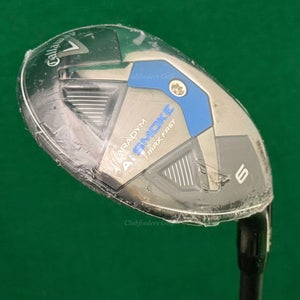 NEW! Callaway Paradym Ai Smoke Max Fast 27* 6 Hybrid Cypher Sixty Regular w/HC