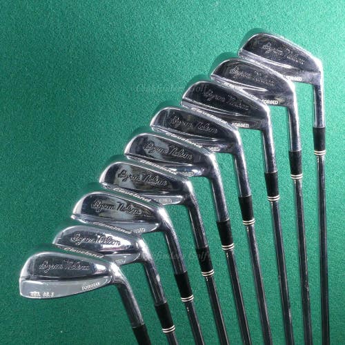 Cleveland Byron Nelson REG 68.3 2-PW Iron Set Factory Dynamic Gold Steel Stiff