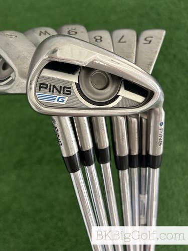 Ping G Series Iron Set 5-S / Ping AWT 2.0 Stiff