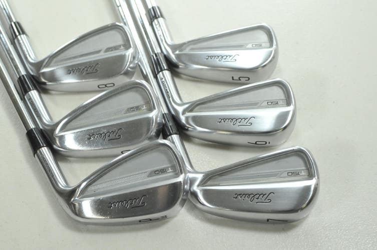 Titleist T150 2023 5-PW Iron Set Stiff Flex Right KBS Tour V # 209848
