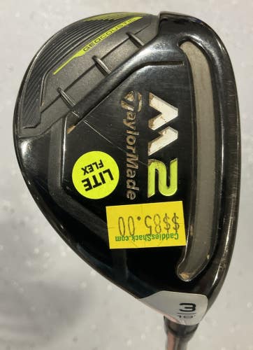TaylorMade M2 19 #3 Hybrid 40.5" REAX 55 Senior Flex Graphite Shaft MRH