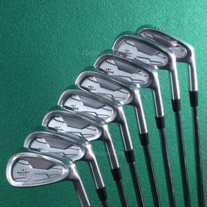 Bridgestone TourStage X5000 Forged 3-PW Iron Set Dynamic Gold Steel Stiff *READ*