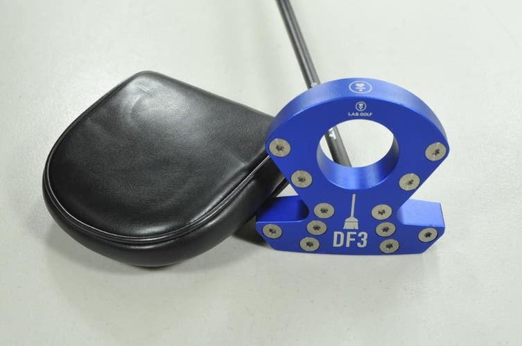 LAB Golf DF3 Sweeper 44" 79.5* Putter with TPT RH Graphite with Cover  # 208796