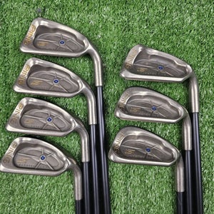 Ping ISI BeNI Beryllium Nickel Blue Dot Iron Set 5-PW SW U44 Senior Graphite RH
