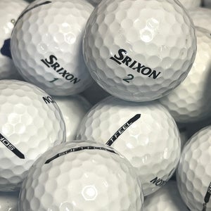 15 Premium AAA White Srixon Soft Feel Used Golf Balls