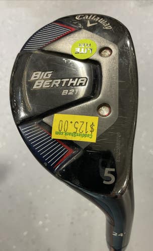 Callaway BIG BERTHA 24 #5 Hybrid 39.5" RCH 65 Senior Flex Graphite Shaft MRH