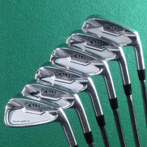 Honma Tour World TW737V 5-10 Iron Set KBS Tour Lite Steel Stiff